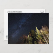 Milky Way Postcard ポストカード (正面/裏面)