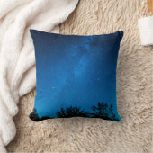 Milky way starry sky sky star クッション (ブランケット)