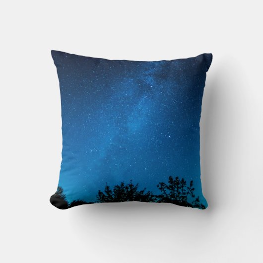 Milky way starry sky sky star クッション (正面)