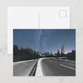Milkywayの下の遠征 ポストカード (正面/裏面)