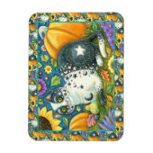 MILKYWAY, A MYSTICAL HALLOWEEN CAT, MOON & STARS マグネット (縦)