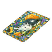 MILKYWAY, A MYSTICAL HALLOWEEN CAT, MOON & STARS マグネット (左側)