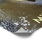 Mill on Certovka Canal, Prague. ポスター (角)