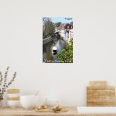 Mill on Certovka Canal, Prague. ポスター (キッチン)