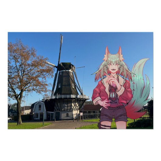 Mill VTuber, Anime ポスター (正面)