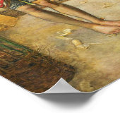 Millais – 大工の店 ポスター (角)