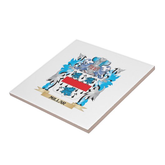 Millarの紋章付き外衣-家紋 タイル (側面)