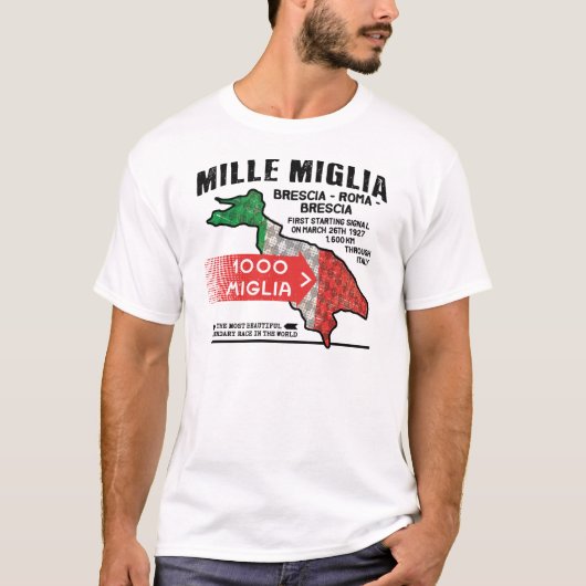 Mille Miglia Racing experience Tシャツ (正面)