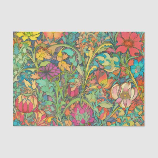 MILLEFLEURデコページ紙 薄葉紙 (正面)