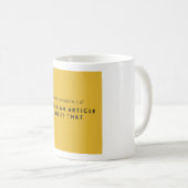 Millenneagram 5のv.1マグ コーヒーマグカップ (正面右)