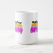 Millennial 80s birthday born eighties GEN X 1980s  コーヒーマグカップ (中央)