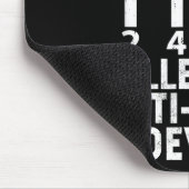 Millennial Anti Theft Device _ Funny Stick Shift  マウスパッド (コーナー)