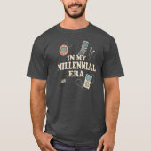 Millennial Funny Throwback Shirt 90s Party Tshirt  Tシャツ (正面)