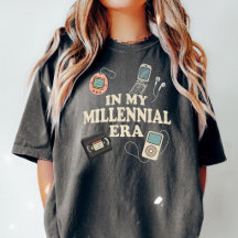 Millennial Funny Throwback Shirt 90s Party Tshirt 