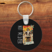 Millennial Saint The Eucharist Not Me God  キーホルダー (正面)
