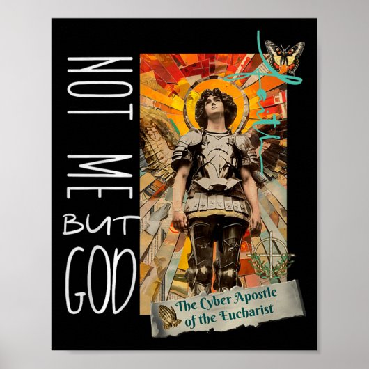 Millennial Saint The Eucharist Not Me God Premium  ポスター (正面)