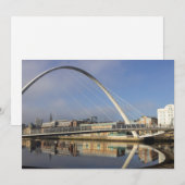 Millennium Bridge, Gateshead, Uk シーズンカード (正面/裏面)