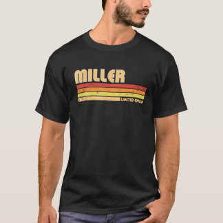 MILLERタイおもしろいトル職業Birthda Tシャツ