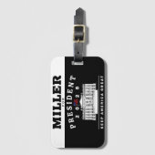 MILLER 2028 ラゲッジタグ (正面縦)
