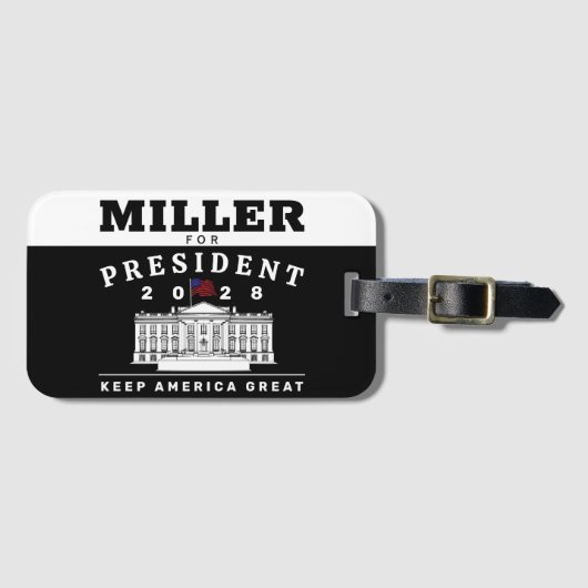 MILLER 2028 ラゲッジタグ (正面横)