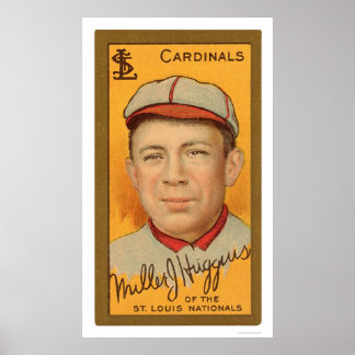 Miller Huggins Cardinals Baseball 1911 ポスター