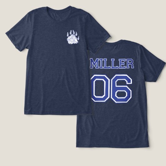 Miller shirt トライブレンドTシャツ (デザイン正面&裏面)