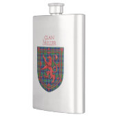 Miller Tartan Scottish Plaid Lion Rampant フラスク (左)