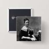 Millicent Fawcett、c.1880貴婦人 缶バッジ (正面&裏面)