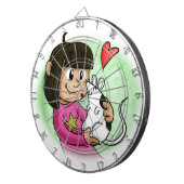 Millieおよびカップケーキ ダーツボード (正面右)