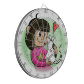 Millieおよびカップケーキ ダーツボード (正面左)