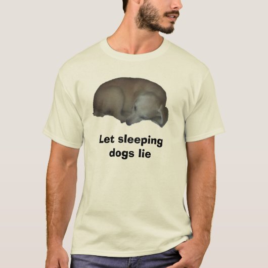 Millieのコピー、Let睡眠犬のうそ Tシャツ (正面)