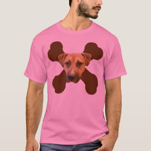 Millie及び骨が交差した図形 Tシャツ