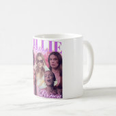 Millie Bobby Brown Aesthetic Collage Mug コーヒーマグカップ (正面右)