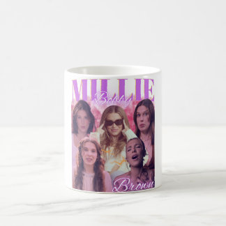 Millie Bobby Brown Aesthetic Collage Mug コーヒーマグカップ