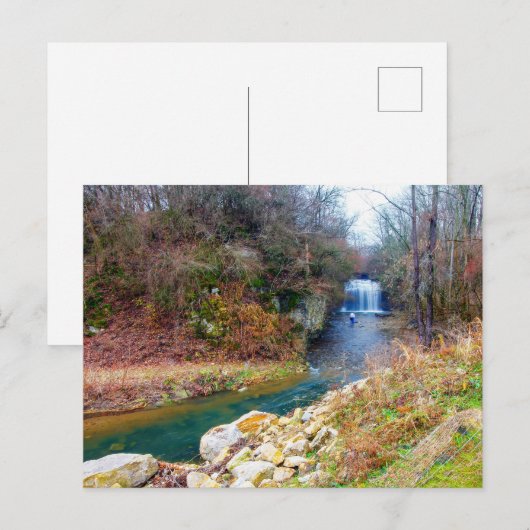 Millikin Falls, Columbus, Ohio ポストカード (正面/裏面)