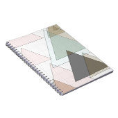 Millimeterpapier Dreiecke graph paper ノートブック (右側)