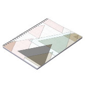 Millimeterpapier Dreiecke graph paper ノートブック (左側)