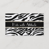 「Millineryファッション – 態度と帽子」 DIVA 名刺 (裏面)