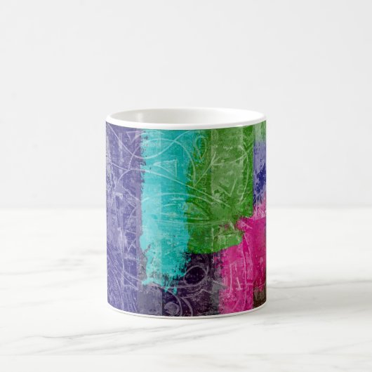 "Million Dollar Dreams" abstract art coffee mug コーヒーマグカップ (中央)