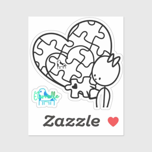 Million Piece Jigsaw シール (シート)