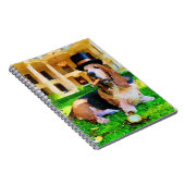 Millionaire Basset hound Spiral Notebook ノートブック (右側)