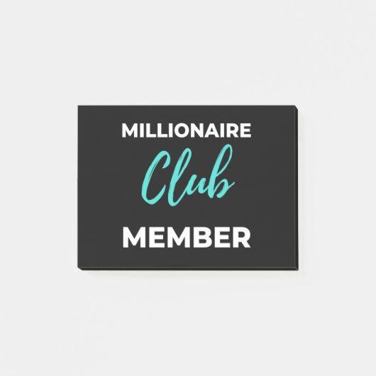 Millionaire Club Member ポストイット (正面)