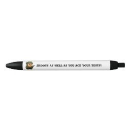 Millitary Tost Shoots as well as you ace your test 黒ボールペン