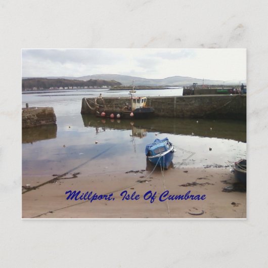 Millport, Isle Of Cumbrae – 干潮 ポストカード (正面)