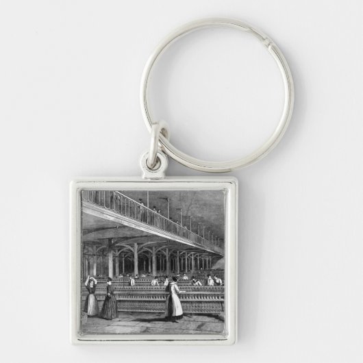 Mills -二人部屋1851年学部長(litho) キーホルダー (正面)