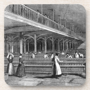 Mills -二人部屋1851年学部長(litho) コースター