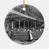 Mills -二人部屋1851年学部長(litho) セラミックオーナメント (裏面)