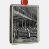 Mills -二人部屋1851年学部長(litho) メタルオーナメント (右)