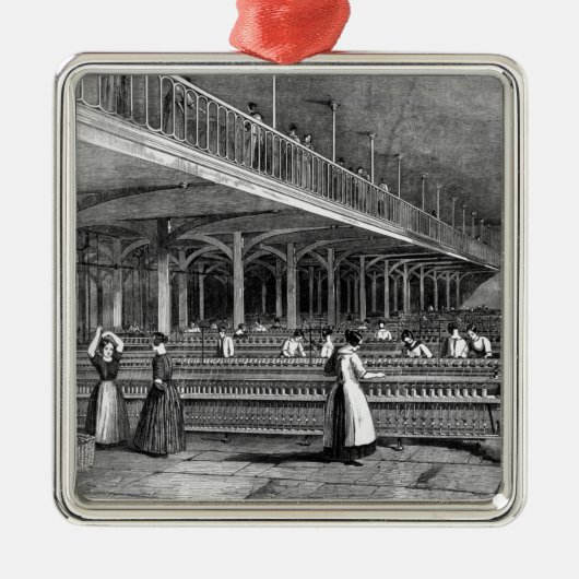 Mills -二人部屋1851年学部長(litho) メタルオーナメント (正面)
