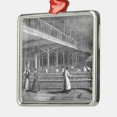 Mills -二人部屋1851年学部長(litho) メタルオーナメント (左)